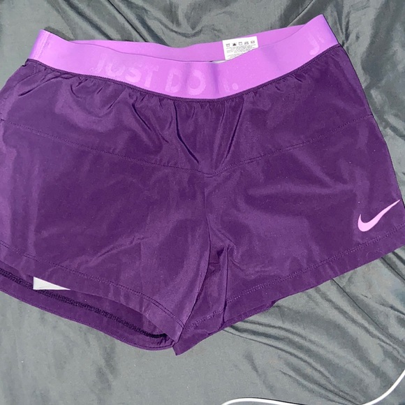 purple just do it nike shorts - Picture 1 of 3